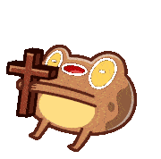 Disgruntled Toad Sticker - Disgruntled Toad Stickers