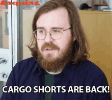 Esquire Jonathan Evans GIF - Esquire Jonathan Evans Cargo Shorts Are Back GIFs