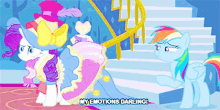 my little pony rarity my emotions darling emotions mlp