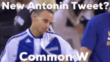 antonin wntonin look at curry man gsw revenge