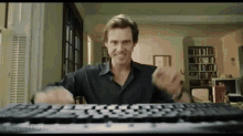 Fast Typing Jim Carrey GIF - Fast Typing Jim Carrey Computer GIFs
