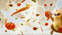 Vegetable Gopher Heaven GIF - Gopherbroke Audio Animation GIFs