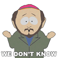 We Dont Know Gerald Broflovski Sticker - We Dont Know Gerald Broflovski South Park Stickers