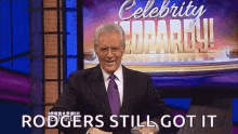 Rodgers Still Got It Jeopardy GIF - Rodgers Still Got It Jeopardy Alex Trebek GIFs