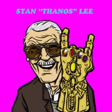 Stan Lee Thanos GIF - Stan Lee Thanos GIFs
