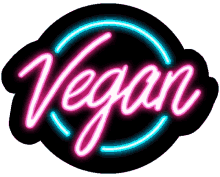 vegan vegano neon vegana veganism