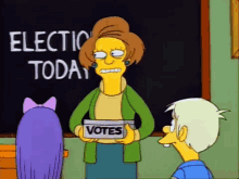 Vote Corbyn GIF - Vote Corbyn The Simpsons GIFs
