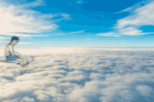 Amir Flying GIF - Amir Flying Clouds GIFs