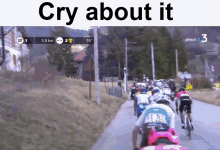 Cry About It Cycling GIF - Cry About It Cycling Nairo GIFs