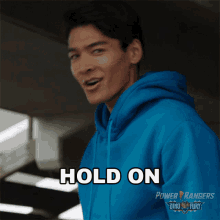 Hold On Ollie GIF - Hold On Ollie Power Rangers Dino Fury GIFs