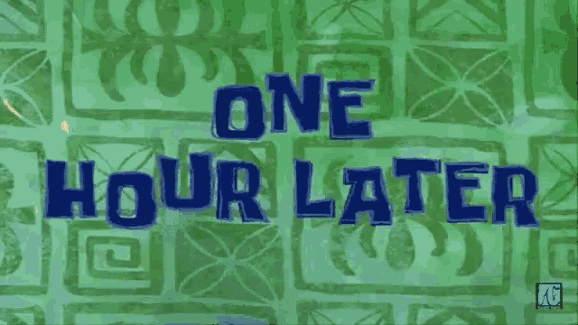 Two Hours Later Countdown Gif Two Hours Later Countdown Patrick Star Discover Share Gifs