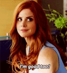 Donna Suits GIF - Donna Suits Im Good Too GIFs