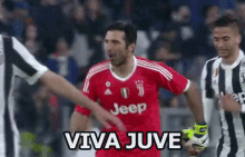 Juve Juventus Calciatori Viva Evviva Tifoso GIF - Juve Juventus Footbakl Player GIFs