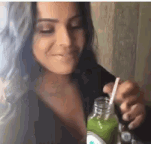 emilly araujo sip healthy juice drink