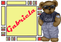 Gabriela Cool Sticker - Gabriela Cool Bear Stickers