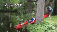 Canoeing Almost Perfect GIF - Canoeing Canoe Almost Perfect GIFs