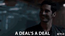 A Deals A Deal You Promised GIF - A Deals A Deal You Promised We Had A Deal GIFs