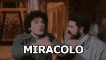 Miracolo Evviva Per Fortuna Oddio Finalmente Massimo Troisi GIF - Miracle Halleluja Fortunately GIFs
