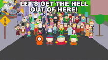 Lets Get The Hell Out Of Here Stan Marsh GIF - Lets Get The Hell Out Of Here Stan Marsh South Park GIFs