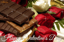 chocolate s%C3%A3o valentim hapy valentines day roses sparkle