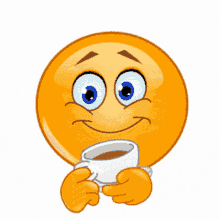 cafe tea emoji smiley