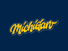 U Mich Michigan GIF - U Mich Michigan Yellow GIFs