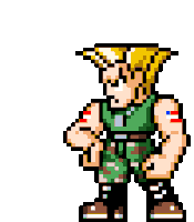 Sweetragers Guile Sticker - Sweetragers Guile Streetfighter Stickers
