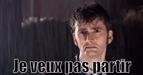 Doctor Who Dw Dix David Tennant Je Veux Pas Partir GIF - Ten I Dont Want To  Go - Discover &amp; Share GIFs
