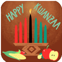 Kwanzaa Happy Kwanzaa Sticker - Kwanzaa Happy Kwanzaa Holiday Stickers