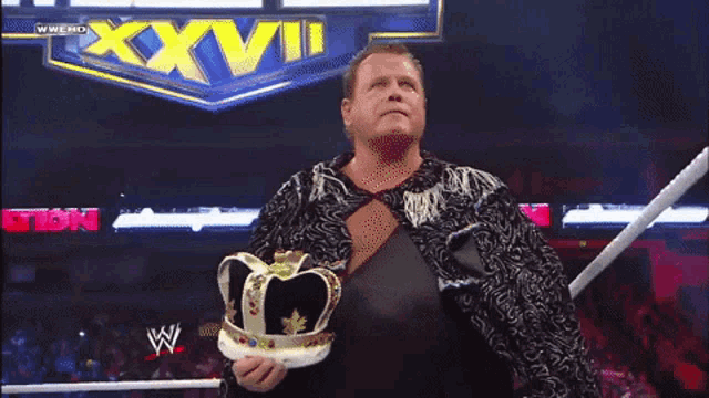 Jerry Lawler King GIF - Jerry Lawler King Pose - Discover &amp; Share GIFs