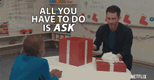 All You Have To Do Is Ask Ask Anything GIF - All You Have To Do Is Ask Ask Anything Gift GIFs