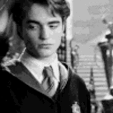 Harry Potter Cedric Diggory GIF - Harry Potter Cedric Diggory Rub Head GIFs