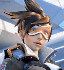 Overwatch Gaming GIF - Overwatch Gaming Tracer GIFs