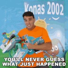 Youll Never Guess What Just Happened Mark Chernesky GIF - Youll Never Guess What Just Happened Mark Chernesky Konas2002 GIFs