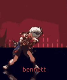 Bennett Genshin Impact GIF - Bennett Genshin Impact Bennys Adventure Team GIFs