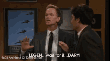 Legendary  GIF - How I Met Your Mother Legendary Barney GIFs