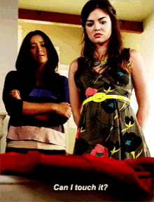 Can I Touch It? GIF - Pretty Little Liars Pll Can Itouch It GIFs