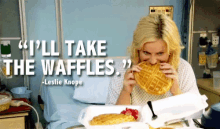 Ill Take The Waffles National Waffle Day GIF - Ill Take The Waffles Waffles National Waffle Day GIFs