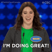 im doing great family feud canada im well im alright cbc