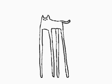 Cat Walking GIF - Cat Walking Long Legs GIFs