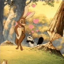 Caramel Bunny In Love GIF - Caramel Bunny In Love Besotted GIFs