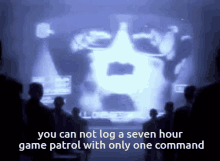 you can not log patrol