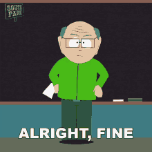 alright fine mr garrison south park s19e2 where my country gone
