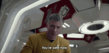 youre safe now captain christopher pike anson mount star trek strange new worlds dont worry