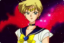 Sailor Uranus Sailor Moon GIF - Sailor Uranus Sailor Moon Glowing Sword GIFs