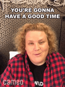 Youre Gonna Have A Good Time Fortune Feimster GIF - Youre Gonna Have A Good Time Fortune Feimster Cameo GIFs