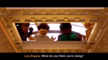 Lego Star Wars Leia Organa GIF - Lego Star Wars Leia Organa What Do You Think Youre Doing GIFs