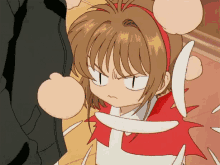 Sakura Angry GIF - Sakura Angry Get Off Of Me GIFs