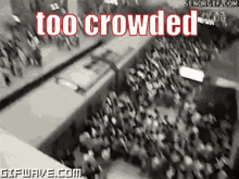 No Room GIF - No Room Too Crowded Packed GIFs