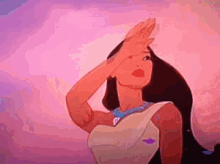 Pocahontas Wave GIF - Pocahontas Disney Animated GIFs